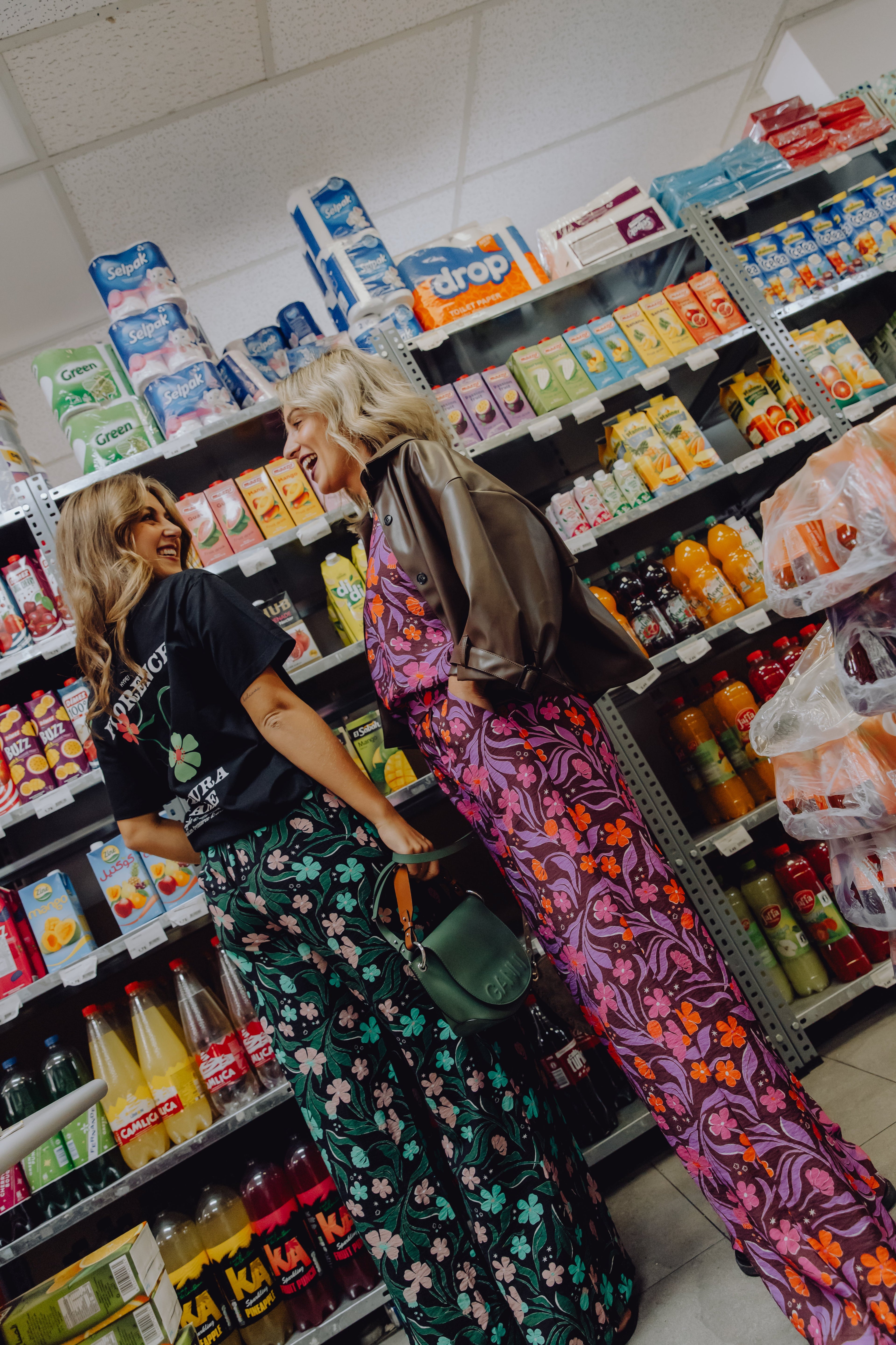 Spodnie Nola - fioletowe