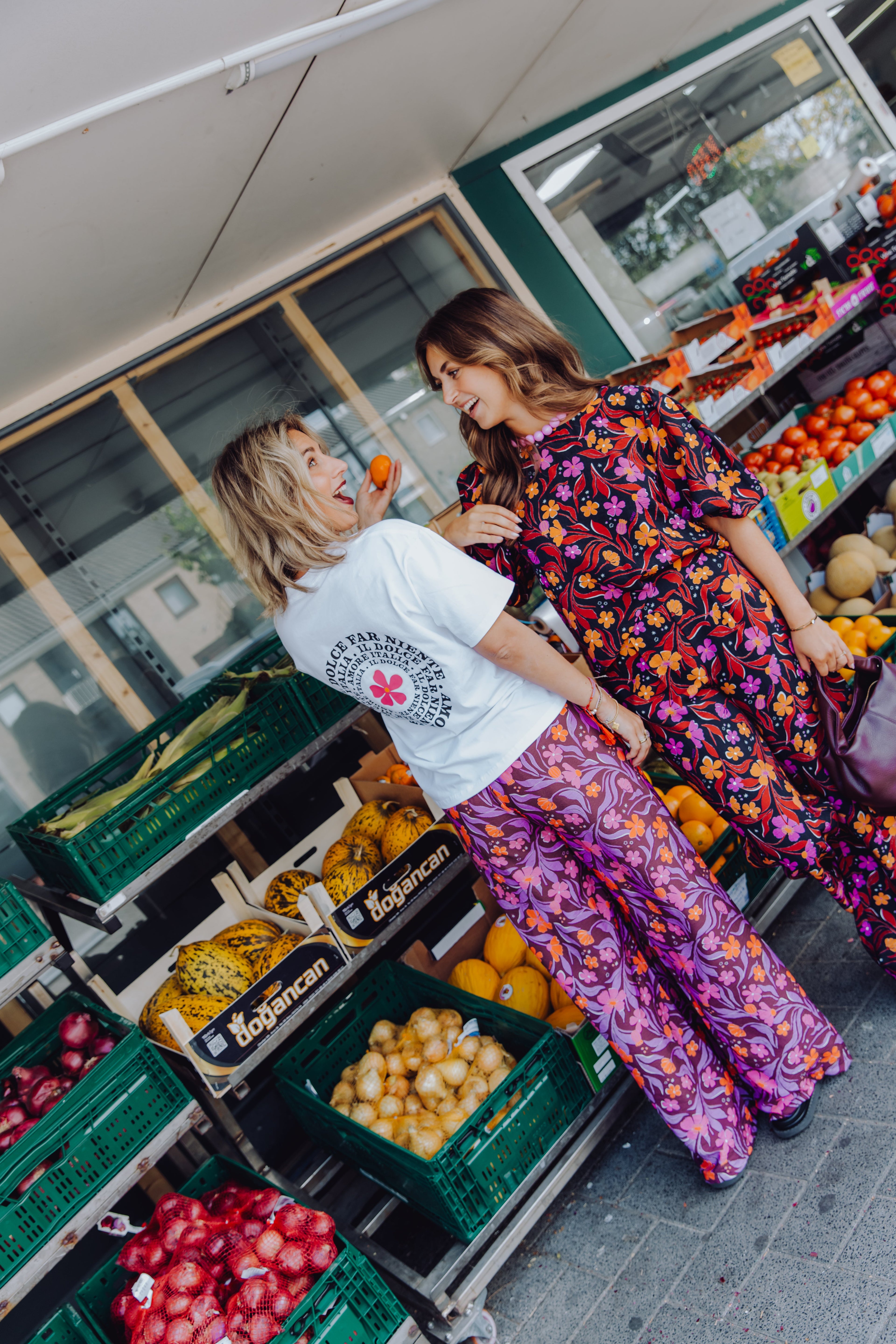 Spodnie Nola - fioletowe